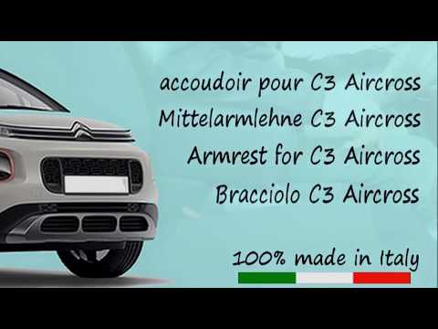 Accoudoir pour Citroën C3 Aircross (2017-08/2021)