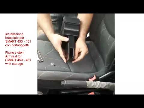 Apoyabrazos para Smart ForTwo modelos 450 y 451 (2007-2014)